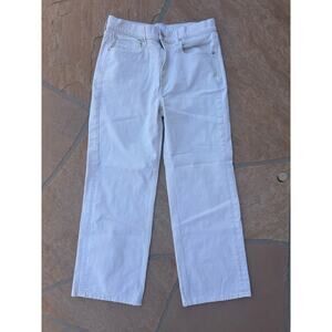 AYR The Secret Sauce jeans 34 Ivory Wide Leg High Waist High Rise